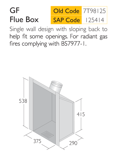 Infograph for Triplelock GF Flue Box